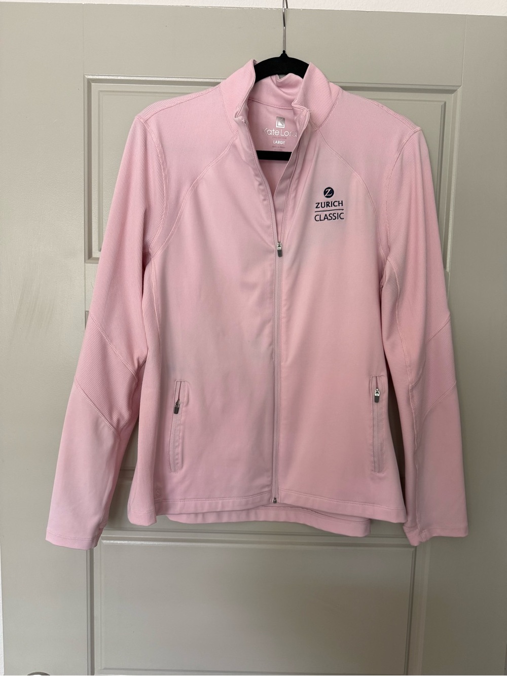 Zurich Classic Light Pink Full-Zip Jacket